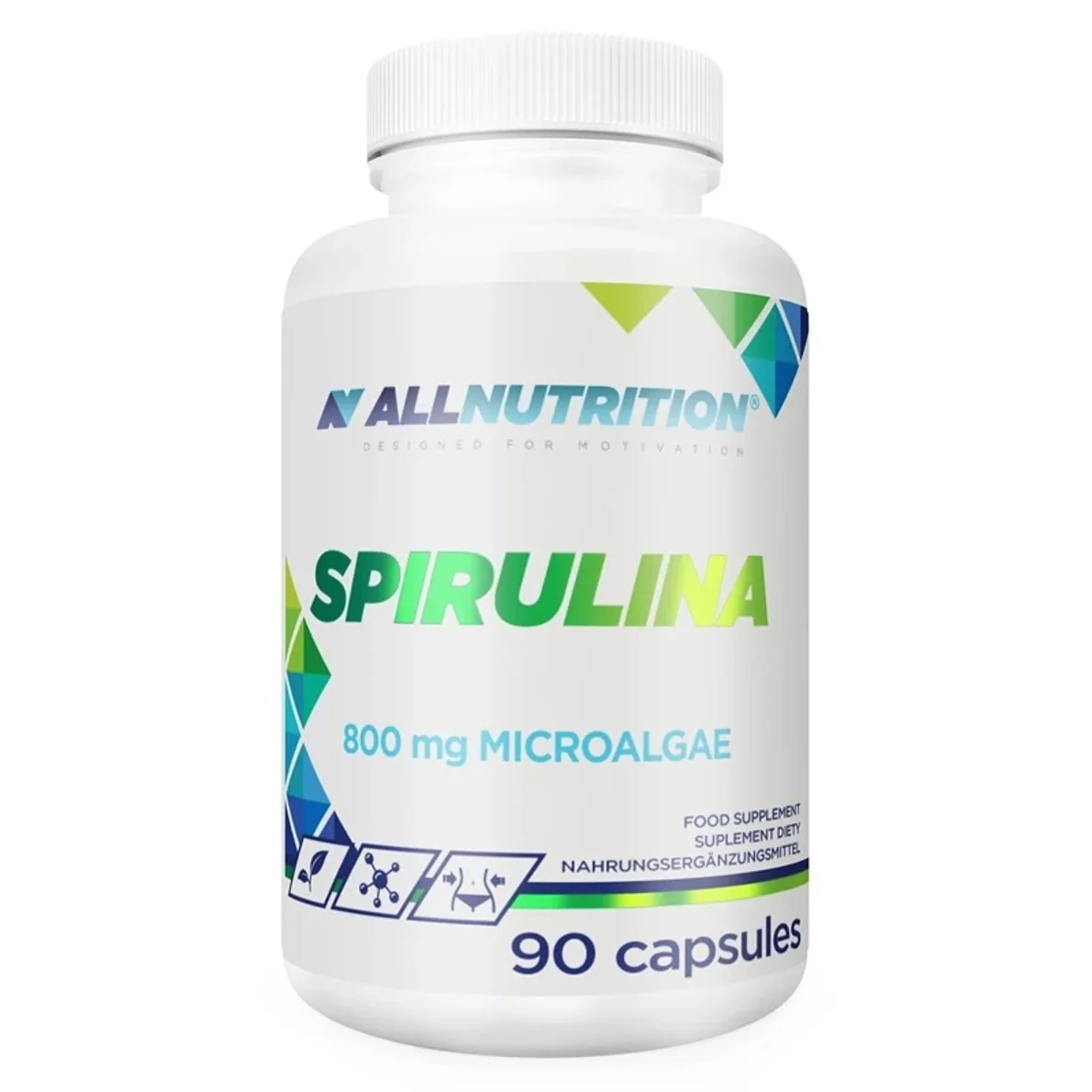 ALLNUTRITION Spirulina, 90 szt.