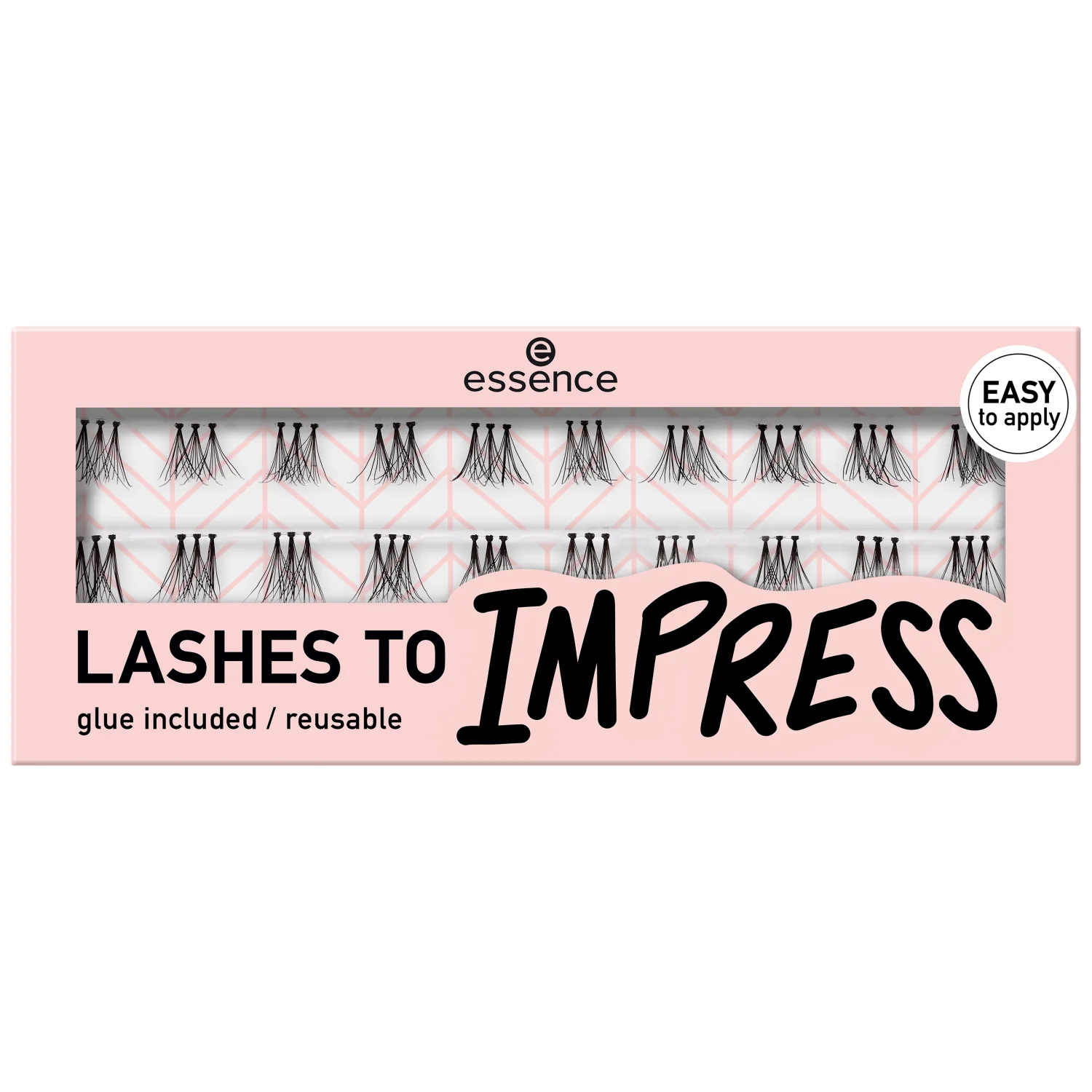 Essence Lashes to Impress sztuczne rzęsy 07 Bundled Single Lashes, 20 sztuk