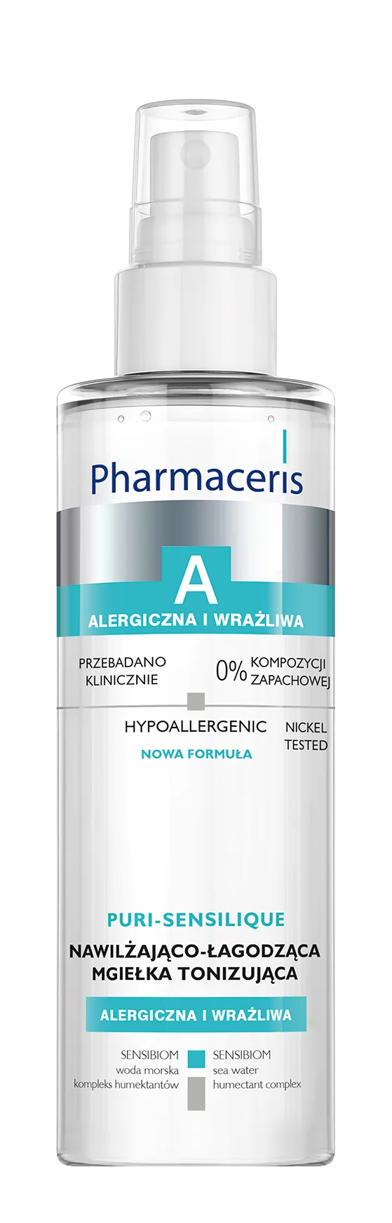 Pharmaceris A Puri-Sensilique, nawliżająco-tonujący tonik-mgiełka, 200 ml