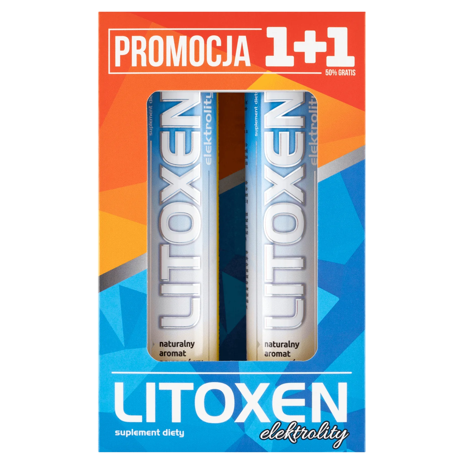 Litoxen elektrolity, 40 tabletek musujących