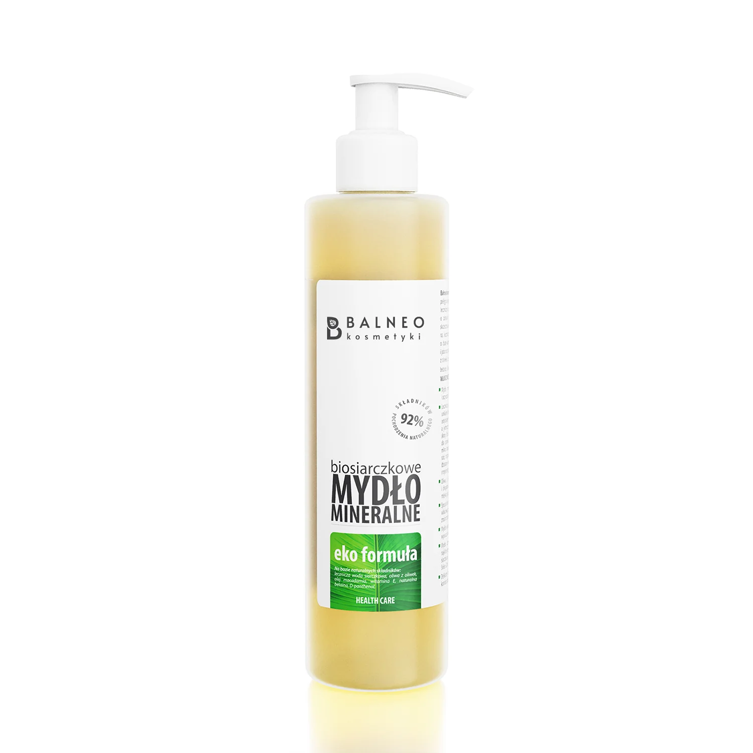 Balneokosmetyki, biosiarczkowe mydło mineralne w płynie, 250 ml