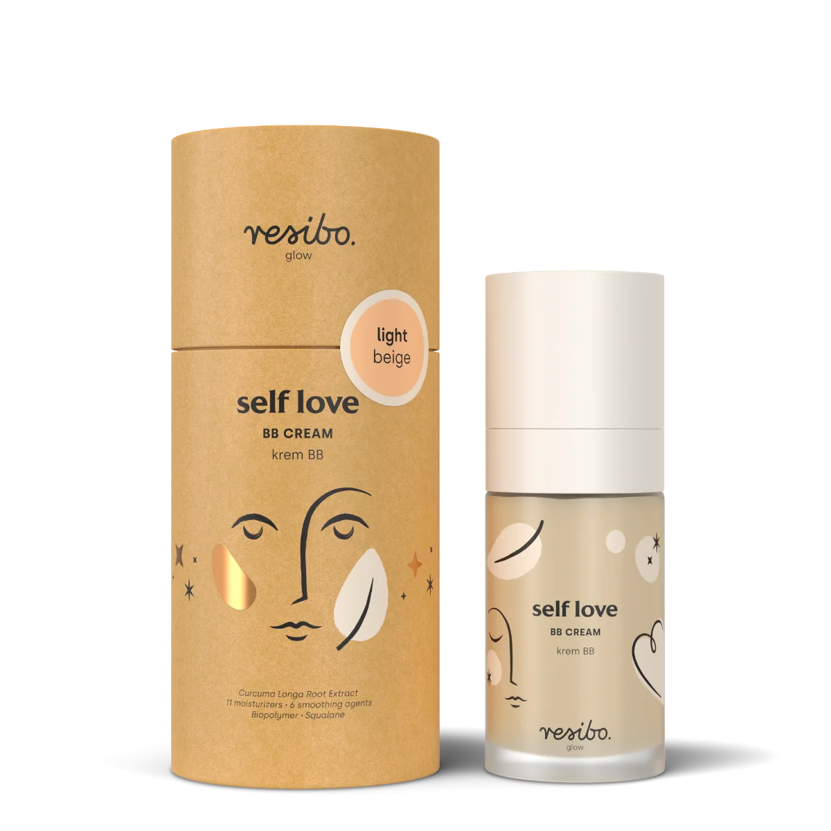 Resibo Self Love krem BB light beige, 30 ml