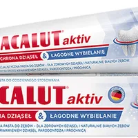 Lacalut aktiv ochrona dziąseł łagodne wybielanie, pasta do zębów, 75 ml