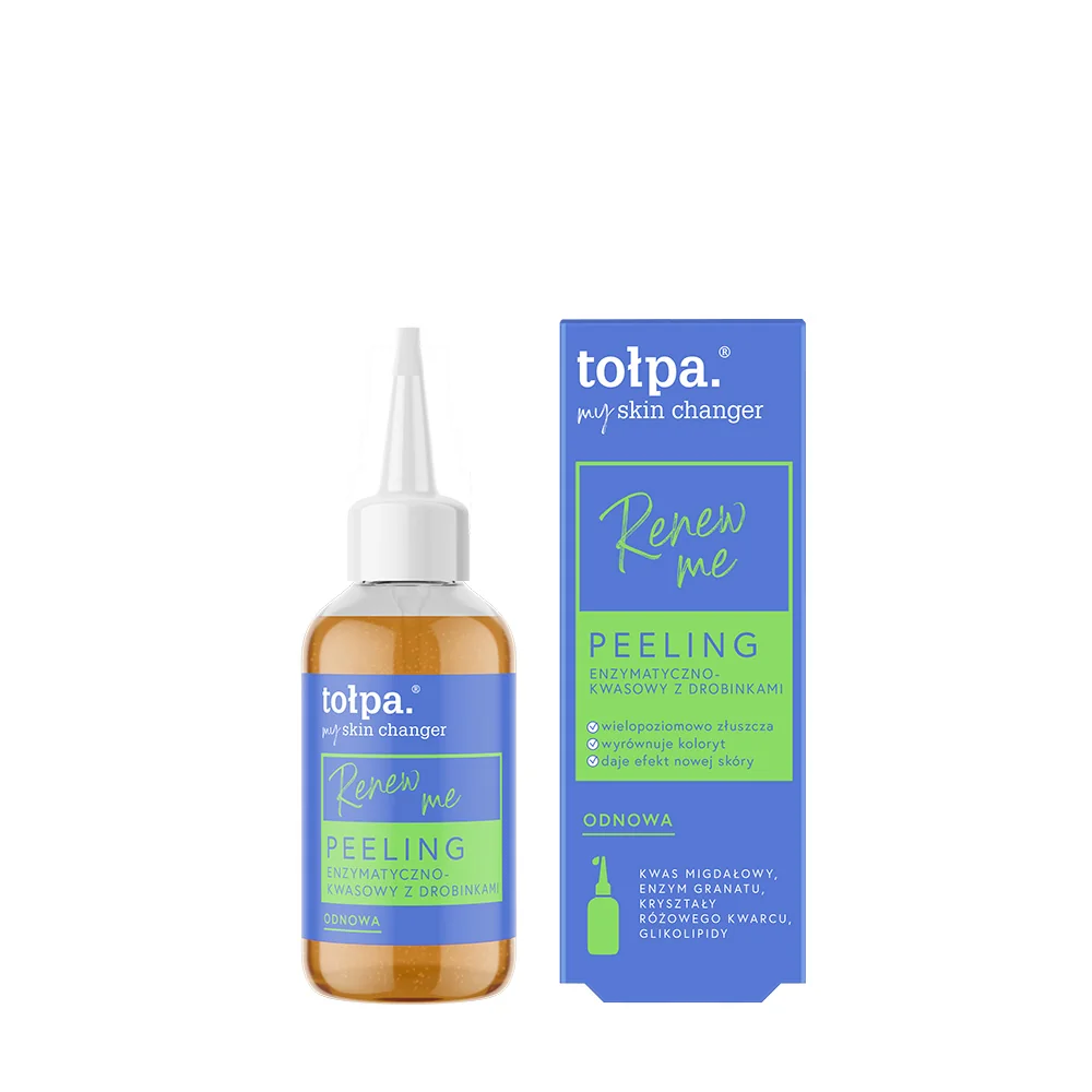 Tołpa My Skin Changer Renew Me odnowa, peeling enzymatyczno-kwasowy z drobinkami, 50 ml