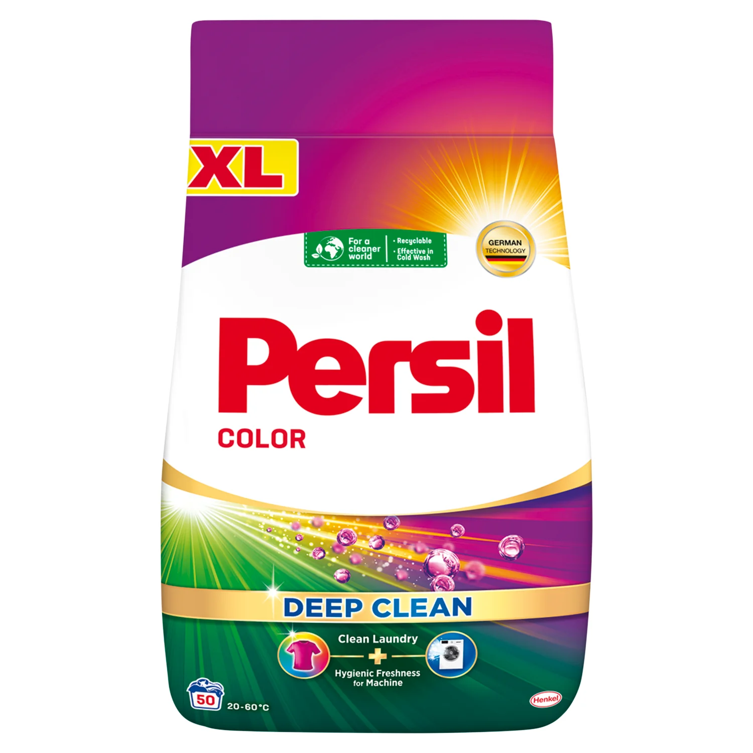 Persil Color Proszek do prania tkanin kolorowych i czarnych, 2,75 kg