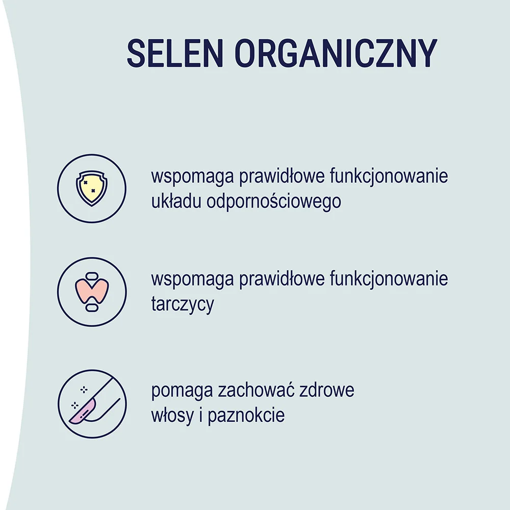 Naturell Selen Organiczny 200, suplement diety, 60 tabletek 