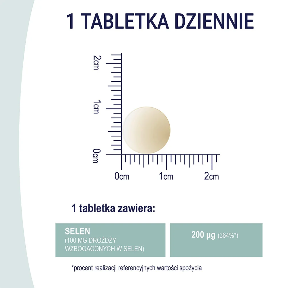 Naturell Selen Organiczny 200 60 tabletek