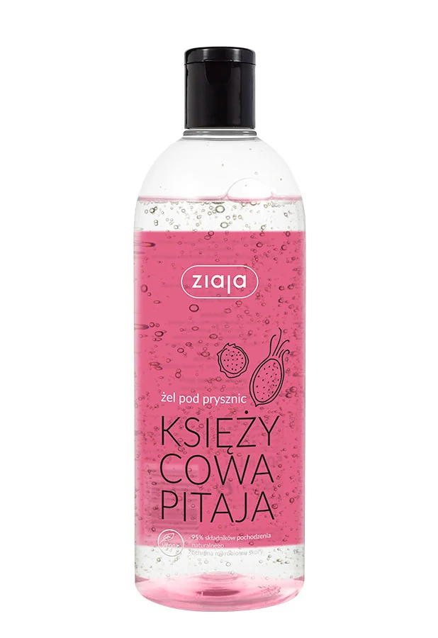 Ziaja Vegan żel pod prysznic księżycowa pitaja, 500 ml