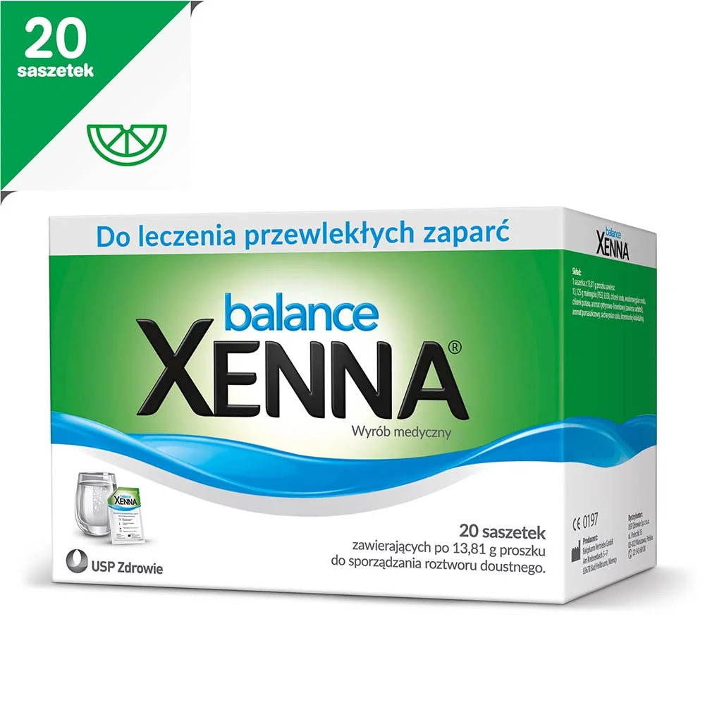 Xenna Balance proszek do sporządzania roztworu doustnego, 20 saszetek