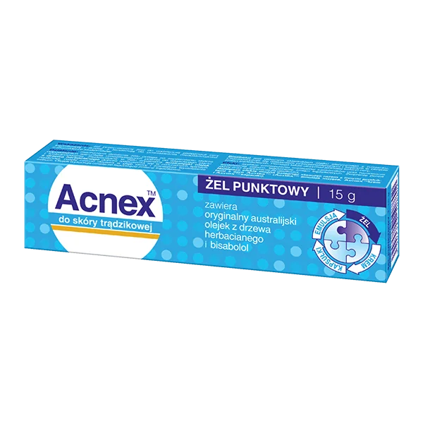 Acnex, żel punktowy, 15 g