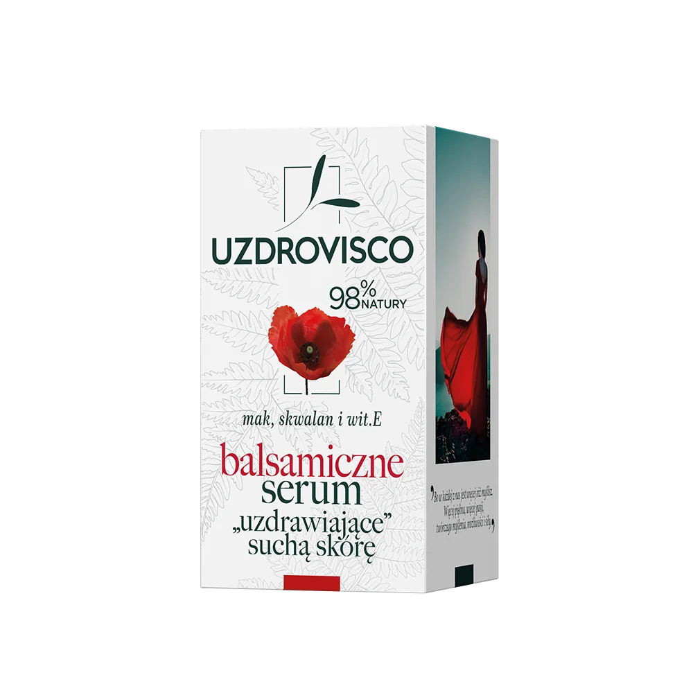 Uzdrovisco balsamiczne serum uzdrawiające suchą skórę Mak, 25 ml