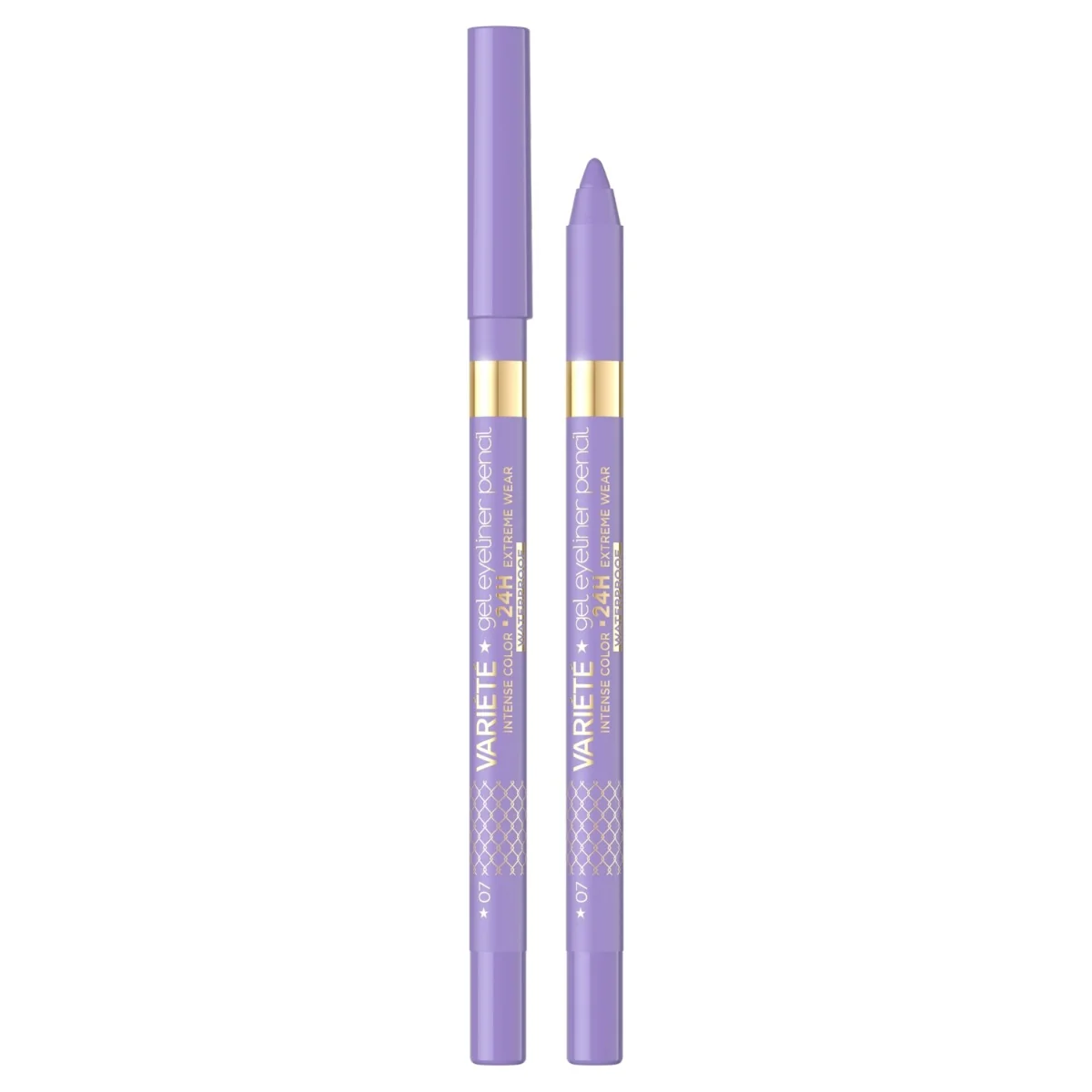 Eveline Cosmetics Variété żelowa kredka do oczu, 07 – Lavender, 1 szt.