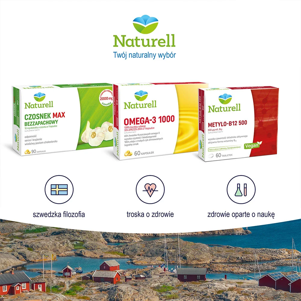 Naturell Selen Organiczny 200 60 tabletek