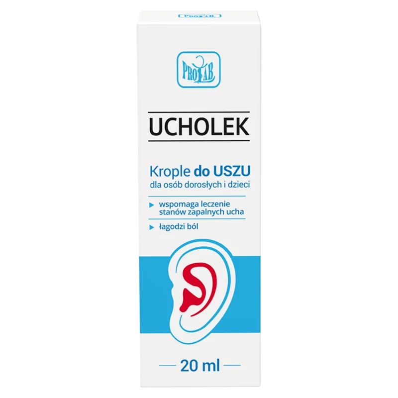 Ucholek, krople, 20 ml