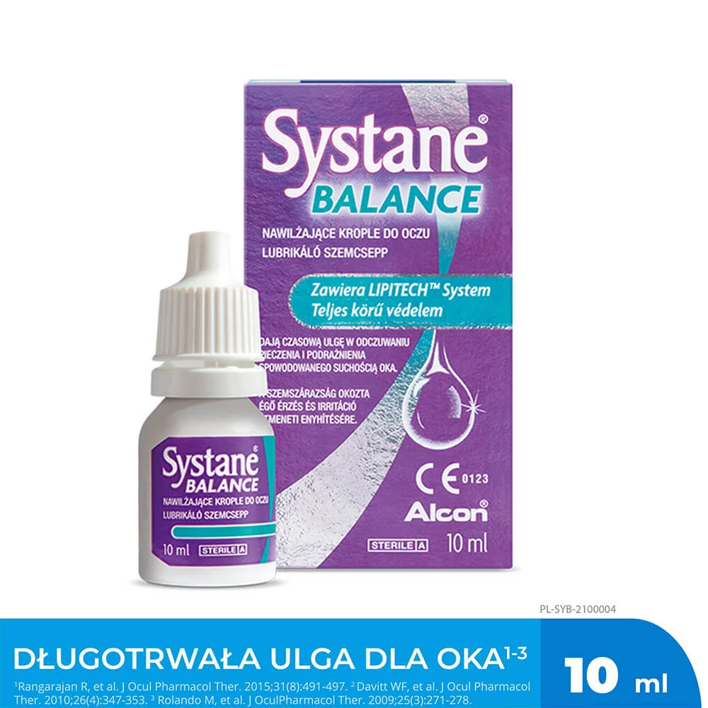 Systane Balance nawilżające krople do oczu, 10 ml