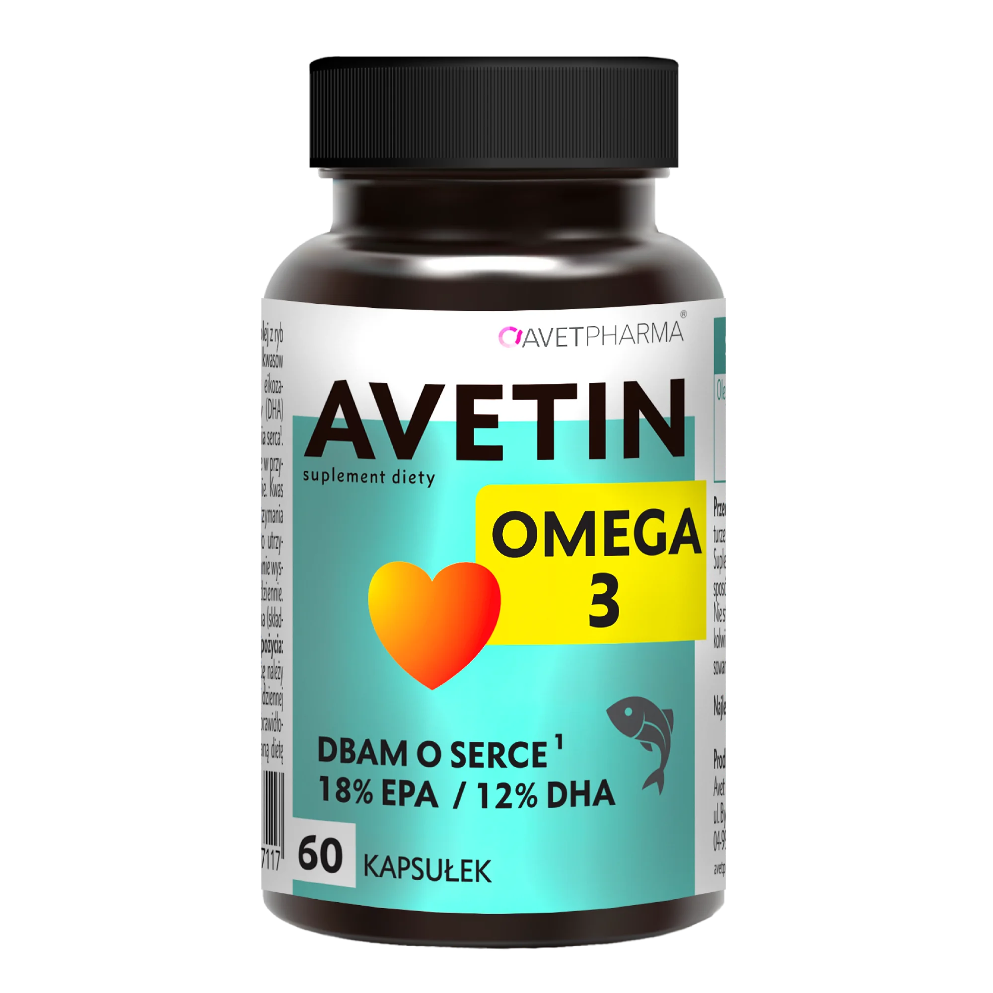 AVETIN Omega 3, 60 kapsułek