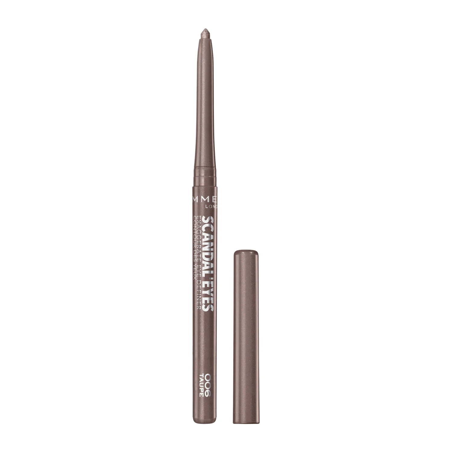 Rimmel Scandal'Eyes Exaggerate Definer kredka do oczu wodoodporna 006 Taupe, 1 szt.