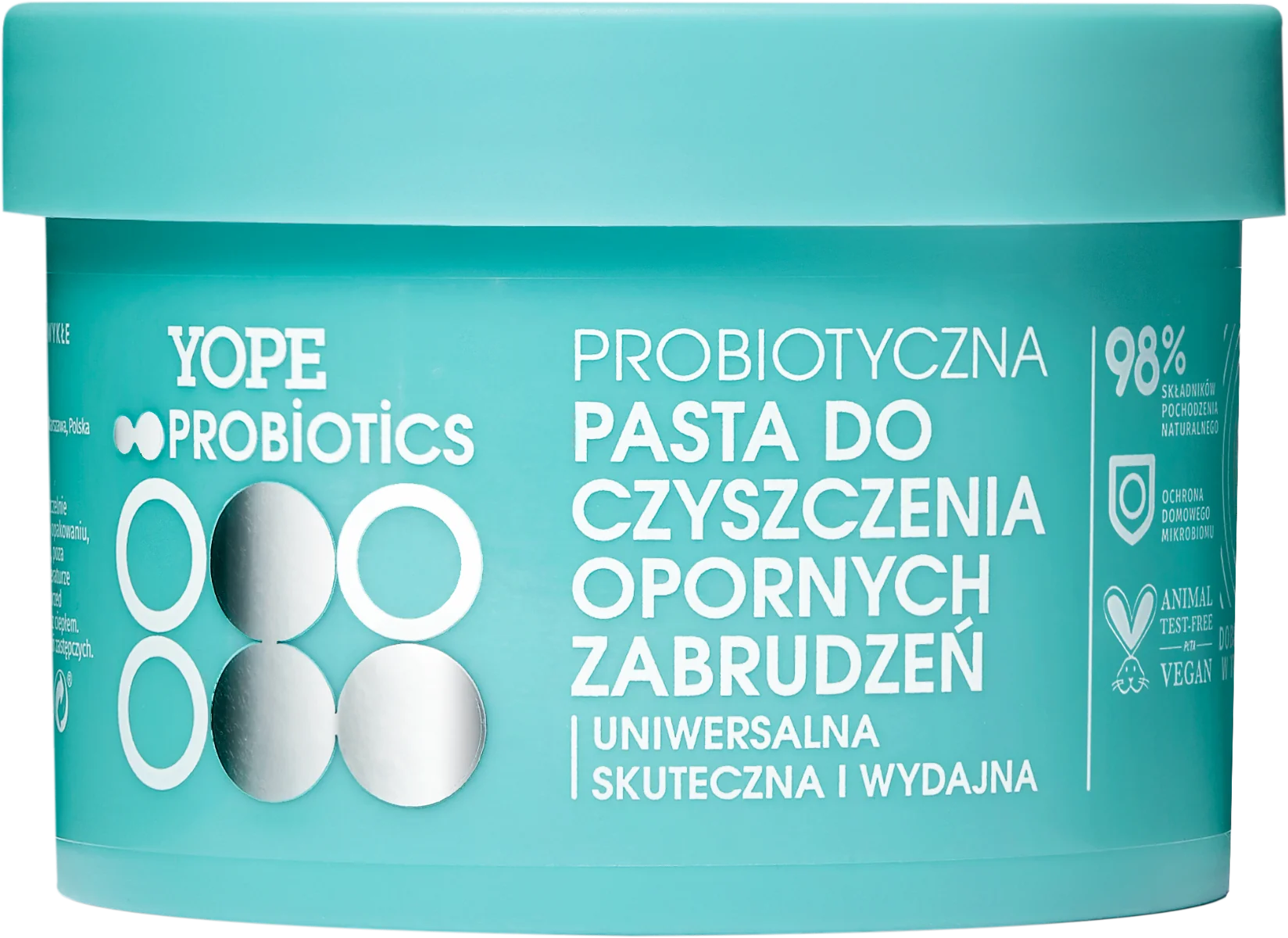 YOPE Probiotics probiotyczna pasta do czyszczenia odpornych zabrudzeń, 160 g