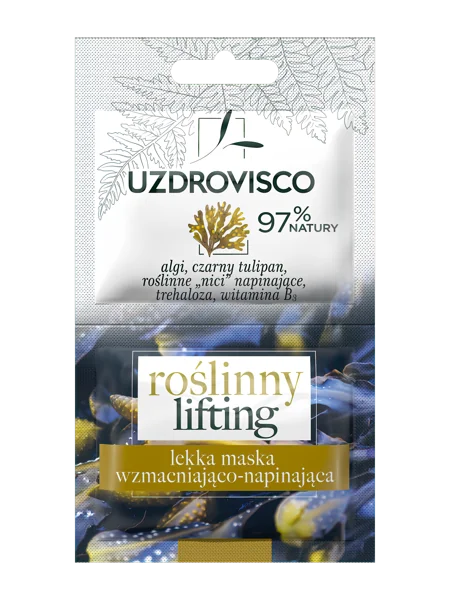 Uzdrovisco roślinny lifting lekka maska do twarzy wzmacniająco-napełniająca, 10 ml