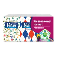 Velvet Minis For You chusteczki higieniczne format kieszonkowy, 6 x 7 szt.