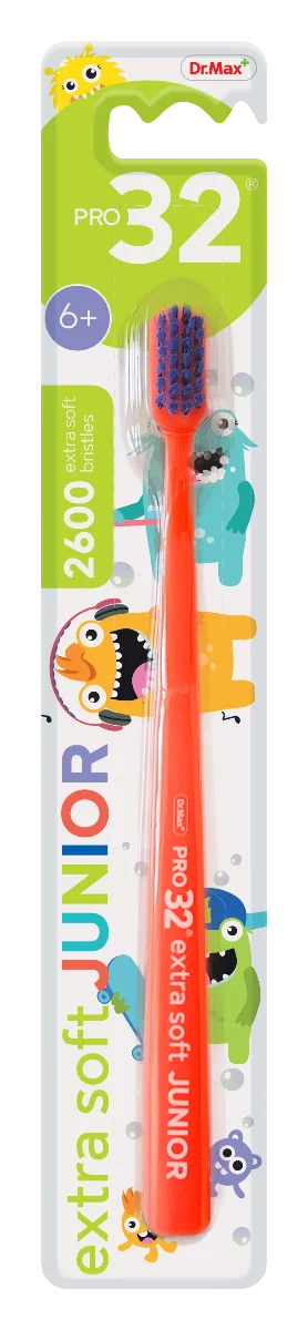 Pro32 Toothbrush Extra Soft Junior Dr. Max, szczoteczka do zębów 6+, 1 sztuka