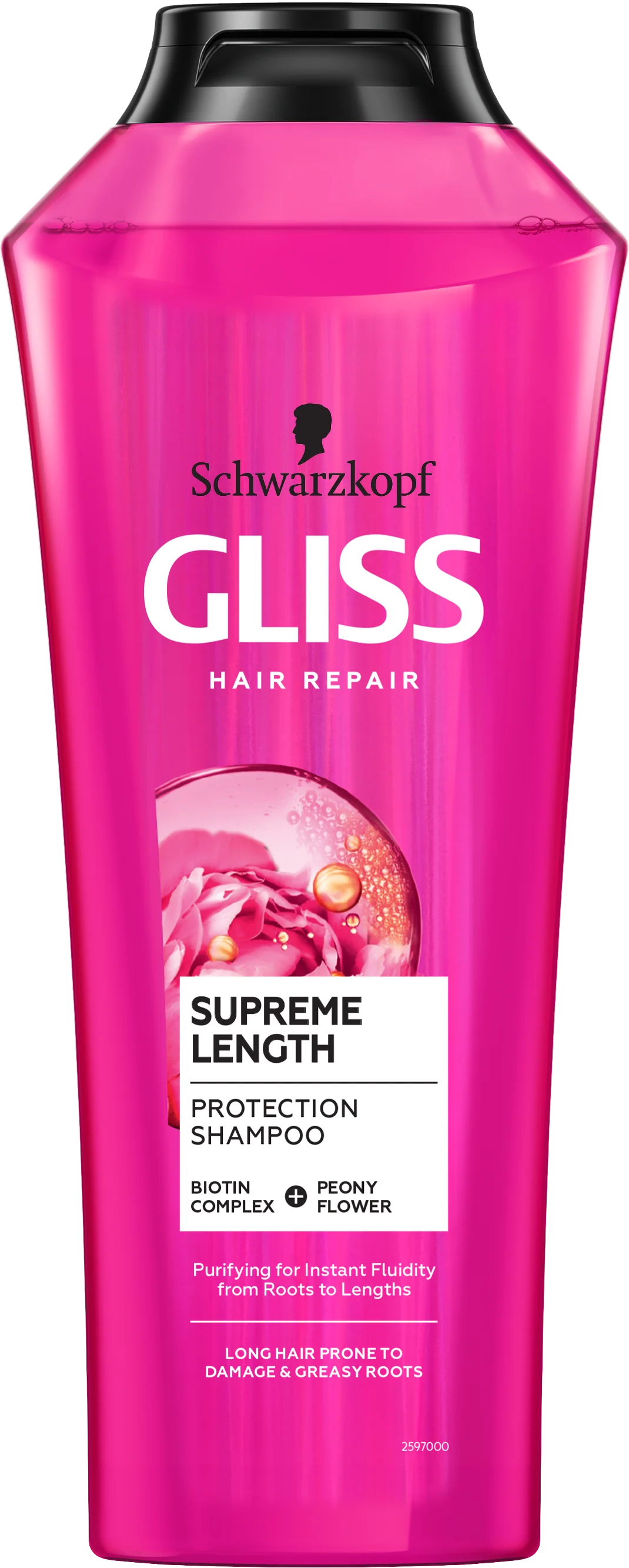 Schwarzkopf Gliss Kur Supreme Lenght Szampon do włosów, 400 ml