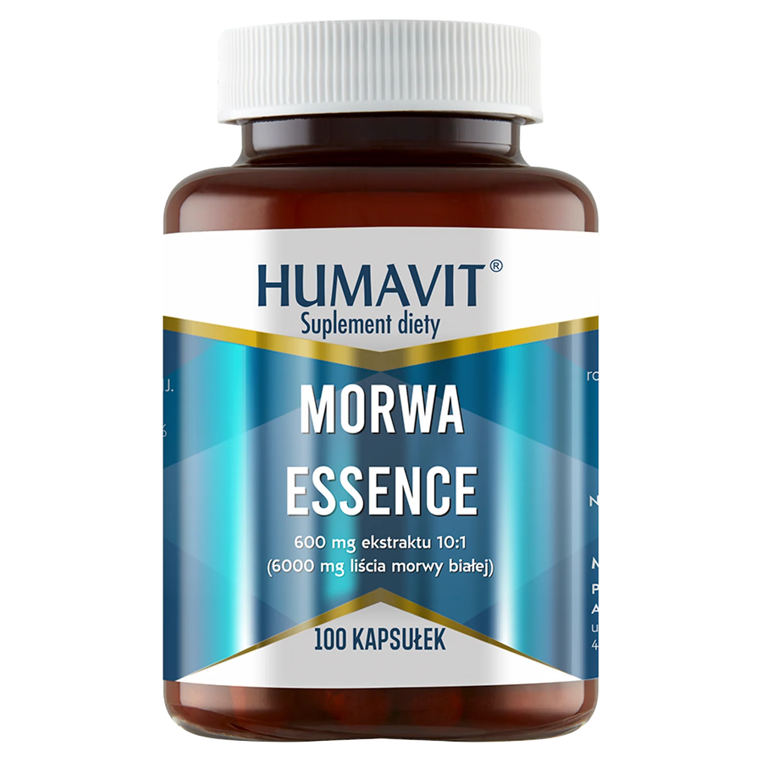 Humavit morwa essence, suplement diety, 100 kapsułek