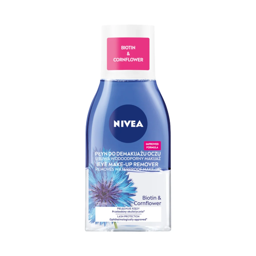 Nivea dwufazowy płyn do demakijażu oczu, 125 ml