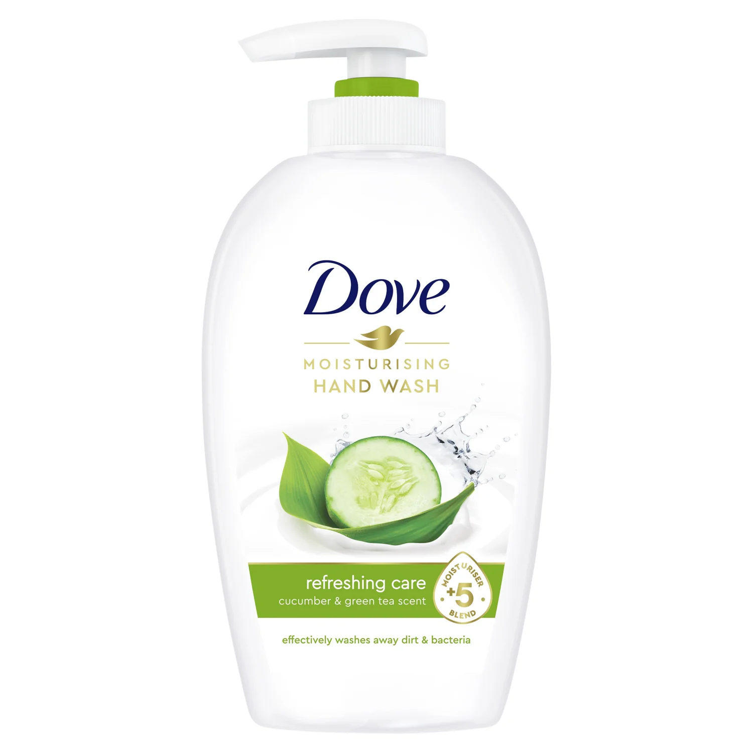 Dove Cucumber & Green Tea Scent, pielęgnujące mydło w płynie, 250 ml