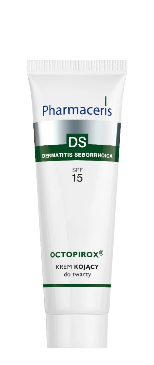 Pharmaceris DS Octopirox, kojący krem do twarzy SPF 15, 30 ml