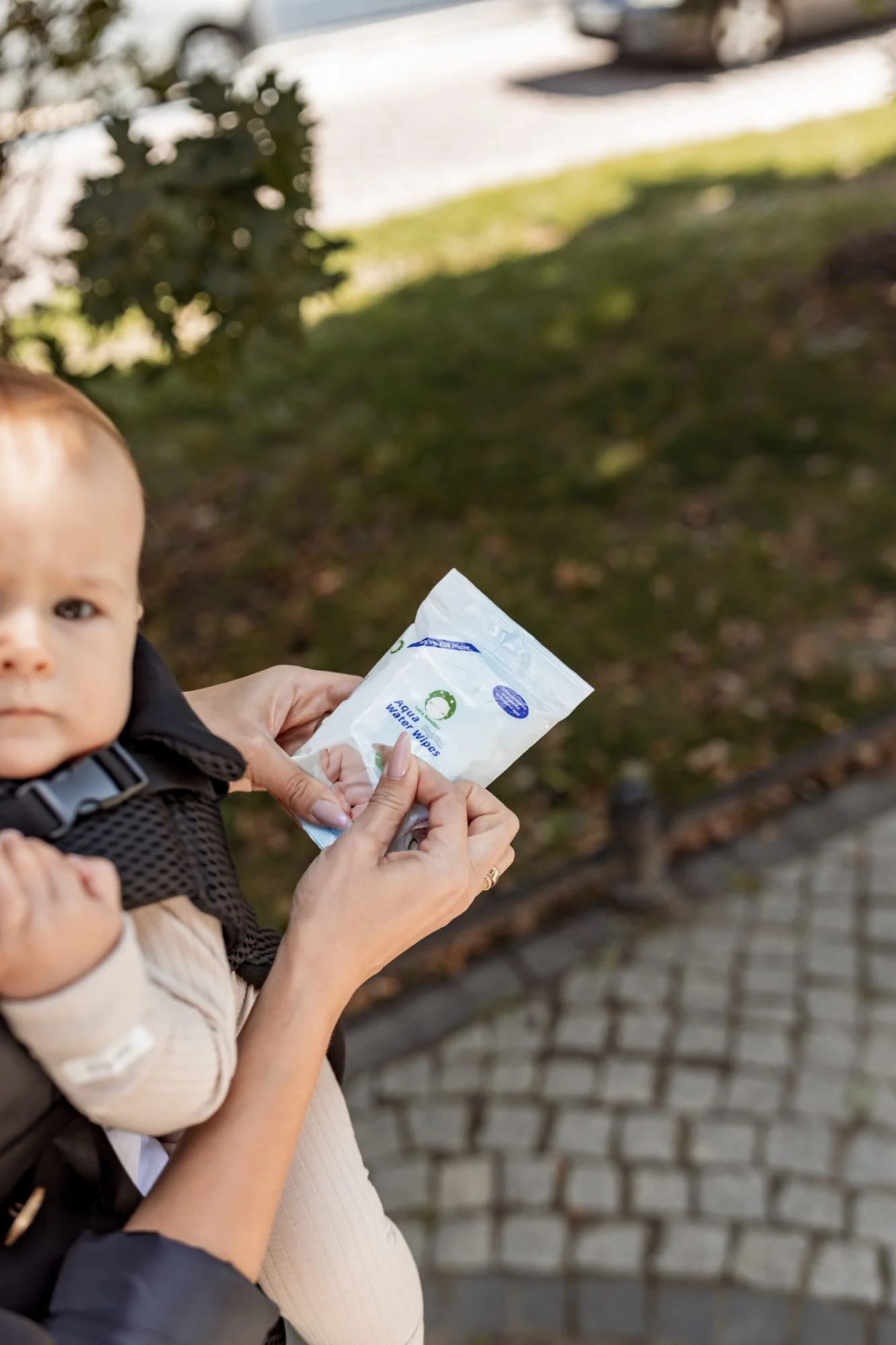 Luna Bambini Aqua Water Wipes chusteczki wodne, 20 szt. 