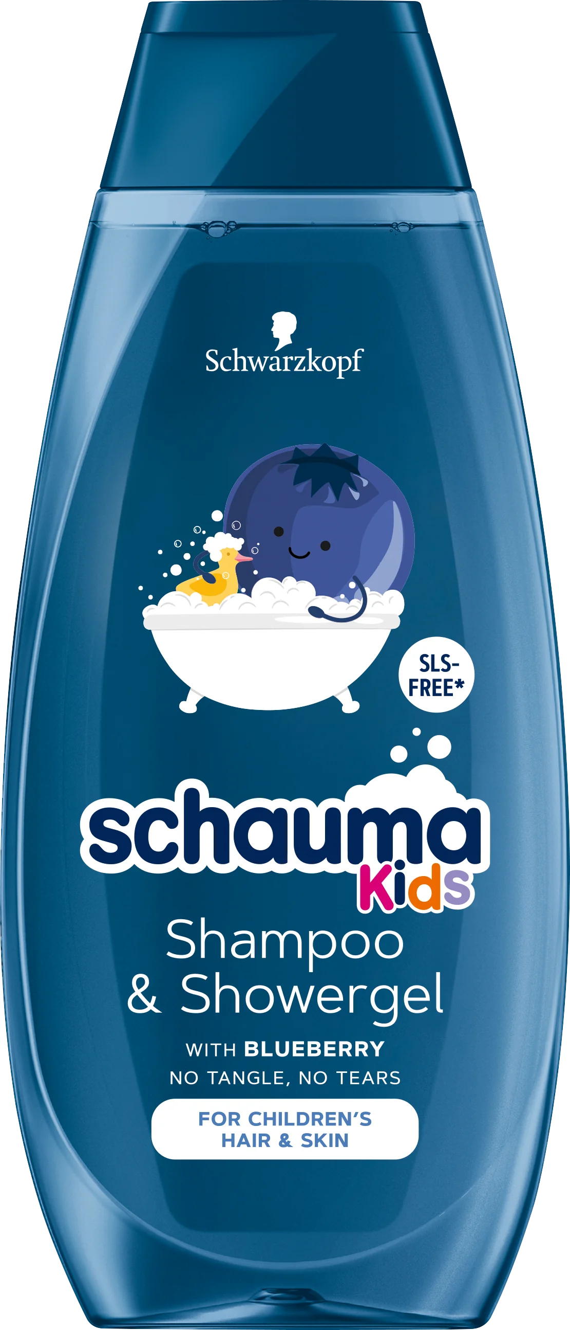 Schwarzkopf Schauma Kids Szampon & Żel pod prysznic dla dzieci Borówka, 400 ml