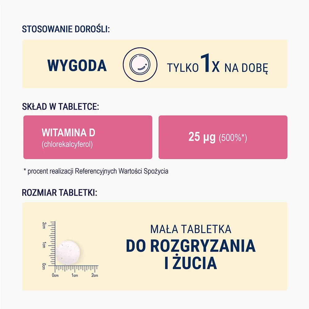 Naturell witamina D dla dzieci, 180 tabletek 