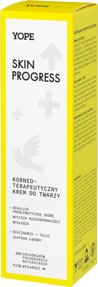 YOPE Skin Progress krem do twarzy korneoterpeutyczny, 50 ml