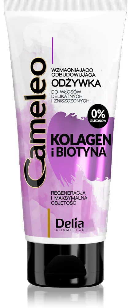 Delia Cameleo Kolagen i Biotyna odżywka do włosów, 200 ml