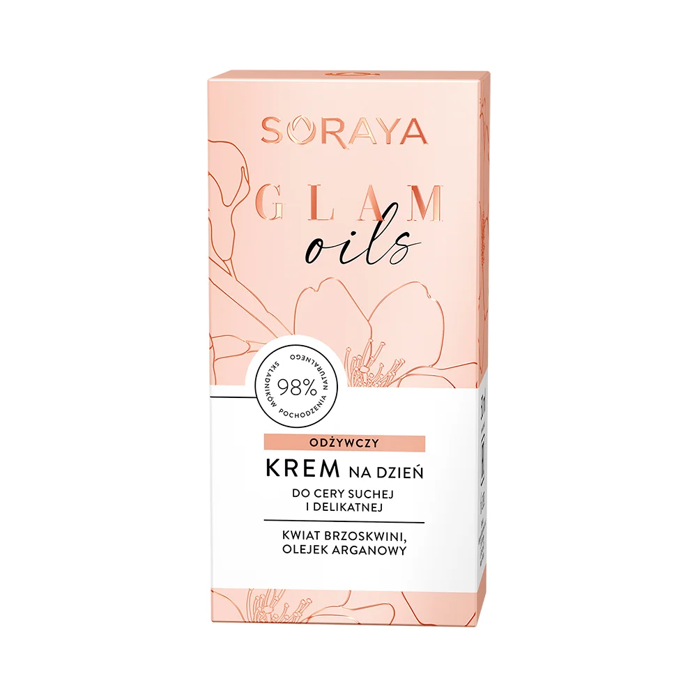 Soraya Glam Oils odżywczy krem na dzień, 50 ml