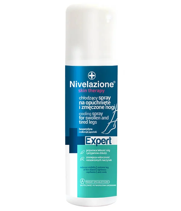 Nivelazione skin therapy Expert Chłodzący spray na opuchnięte i zmęczone nogi , 150 ml