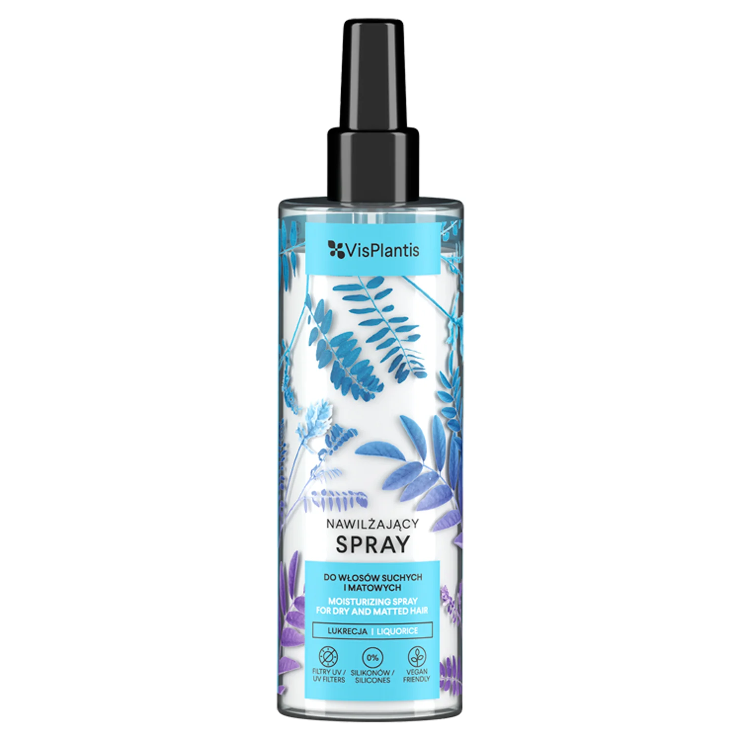 VisPlantis nawilżający spray do włosów suchych i matowych, 200 ml