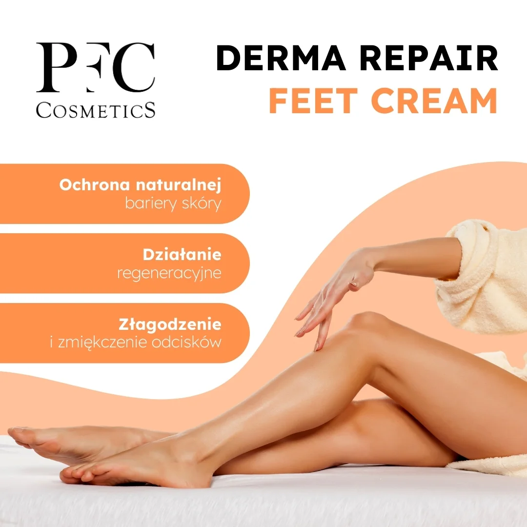 PFC Derma Repair Feet Cream krem do stóp intensywnie nawilżający, 75 ml