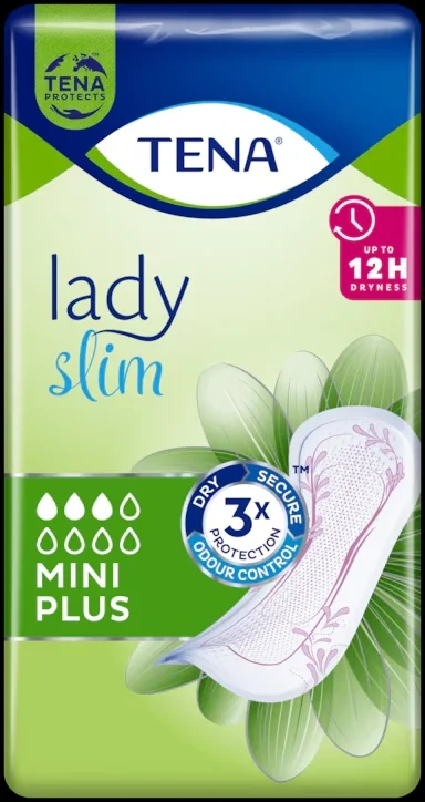 Tena Lady Slim Mini Plus. specjalistyczne podpaski, 16 sztuk