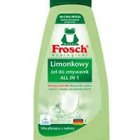 Frosch Żel do zmywarek All-in-one Limonkowy, 650 ml
