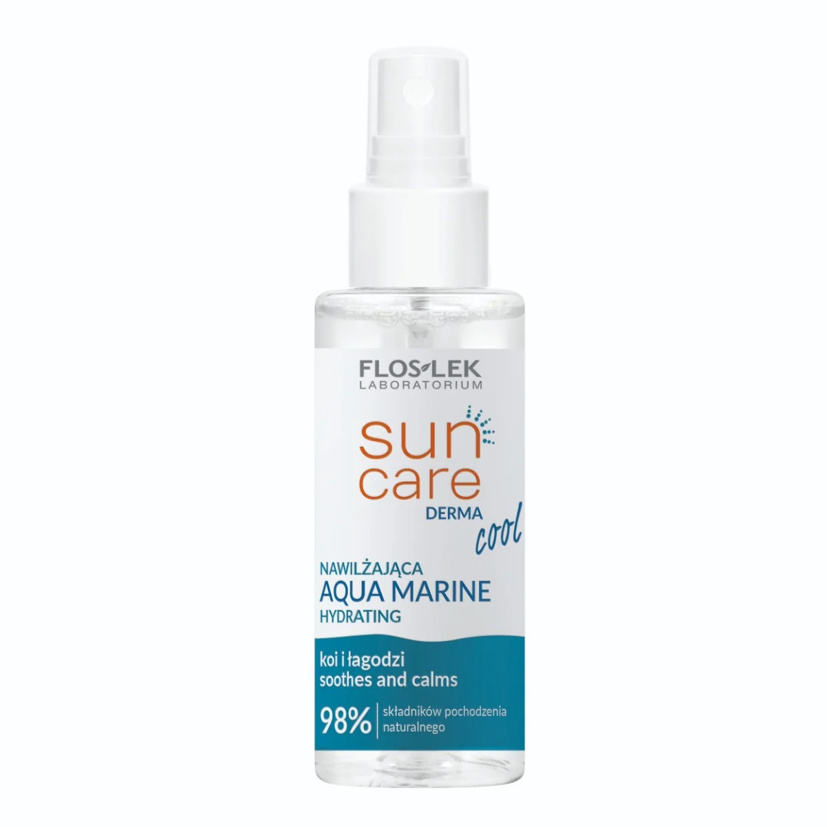 Sun Care Derma Cool, nawilżająca Aqua Marine, 95 ml