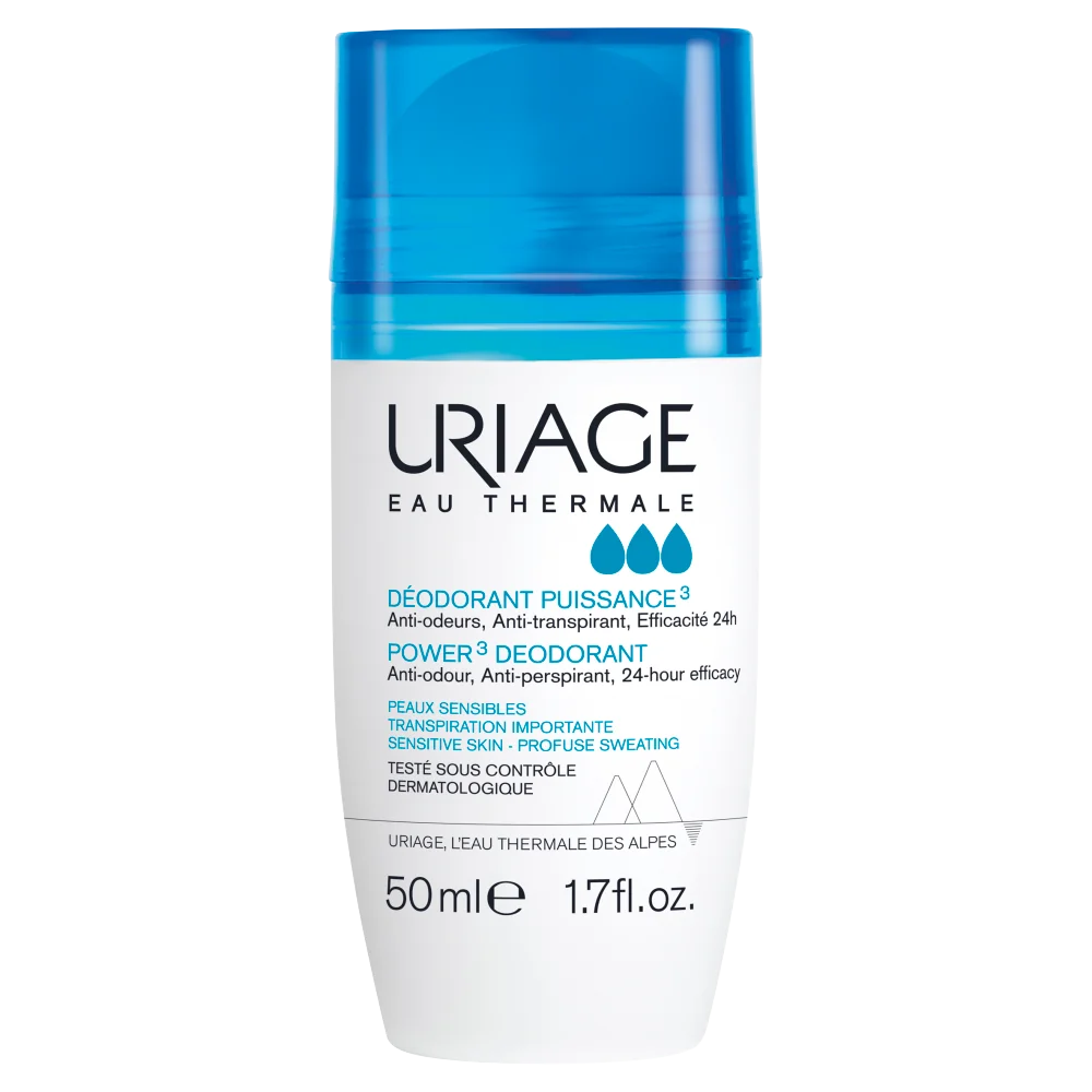 Uriage, antyperspirant, roll-on, 50 ml