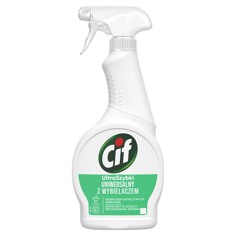 Cif UltraSzybki Spray uniwersalny z wybielaczem, 500 ml