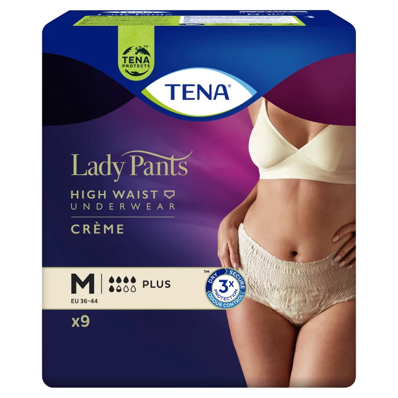 Tena Lady Pants Plus, bielizna chłonna, medium 75-105 cm, 9 sztuk