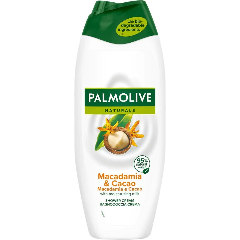 Palmolive Naturals, Żel pod prysznic Makadamia i kakao, 500 ml