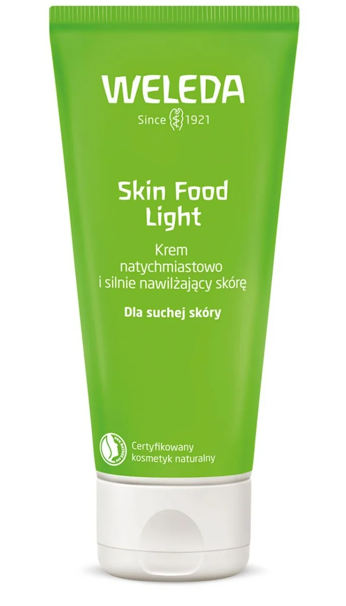 Weleda Skin Food light, Krem natychmiastowo i silnie nawilżający skórę dla suchej skóry, 30 ml