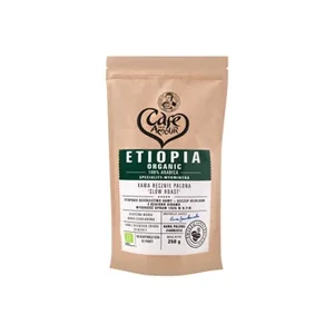 Cafe Mon Amour Kawa ziarnista Ręcznie palona 100% Arabica Etiopia BIO