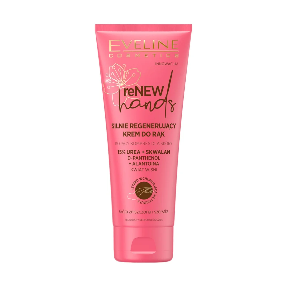 Eveline Cosmetics reNEW HANDS, silnie regenerujący krem do rąk, 75 ml