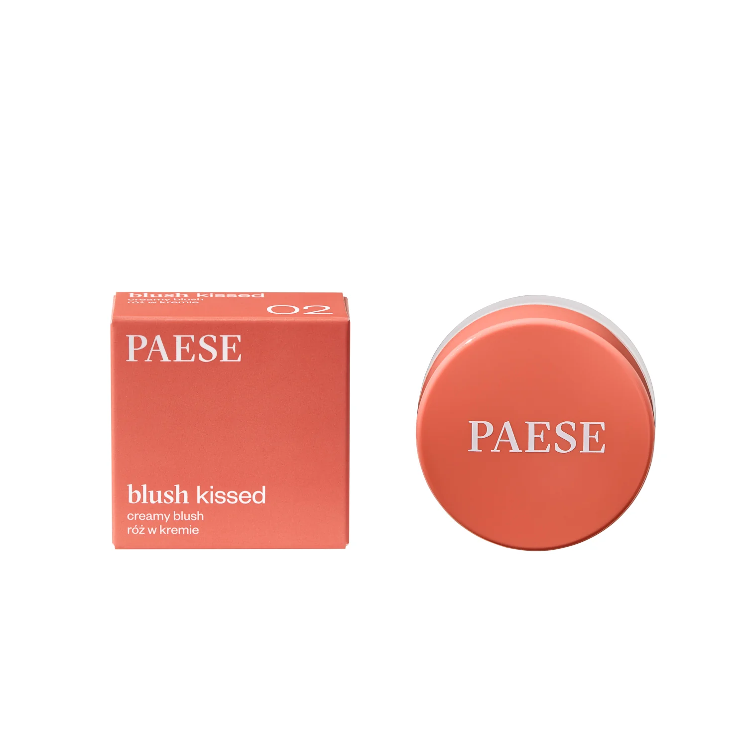 Paese, kremowy róż Blush Kissed 02, 4 g 